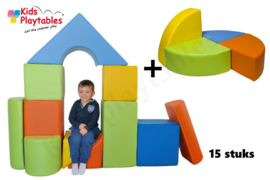 Legoblokken - Bouwblokken - - Zitzakken - Kidsplaytables