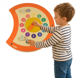 Wandspel | Wandspeelbord Beleduc Rups klok