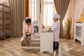 Speelsysteem Kinderhoek Dokterspost | Speelhoek thema dokter