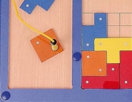 Wandspel | Wandspeelbord Tetris