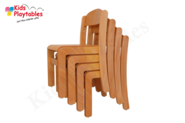 Houten Stapelbare HPL stoel , stapelstoel, kinderstoeltje Tamara klassiek 1 | kinderopvang en BSO