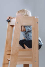 tiSsi® Leertoren Montessori blanke lak | Learning tower | Keukenhulp