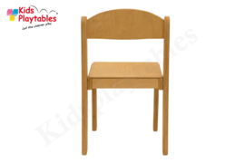 Tamara - Houten Stapelbare stoel , stapelstoel H 31 cm