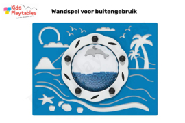 Wandspel voor buiten Dolfijn