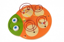 Wandspel | Wandspeelbord Beleduc Rups Hoofd