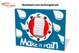 Wandspel voor buiten Laat het Regenen