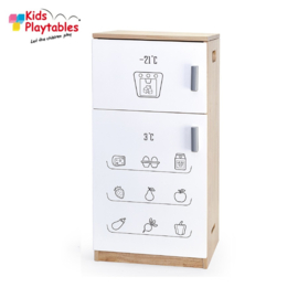 Luxe koelkast  kinderkeuken voor Kleuters | Kinderkeuken Speelgoed keuken