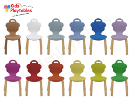 Desi- Houten Stapelbare stoel , stapelstoel