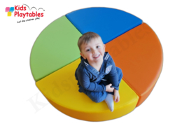 Soft play Foam blokken baby |Zachte Reuze bouwblokken set van 4 stuks multicolor