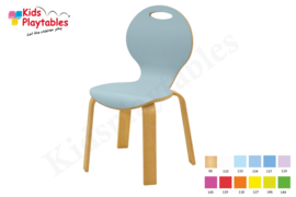 Feda - Houten Stapelbare stoel , stapelstoel