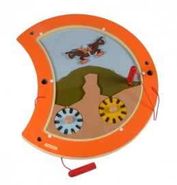 Wandspel | Wandspeelbord Beleduc Rups Balanceren