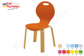 Feda - Houten Stapelbare stoel , stapelstoel