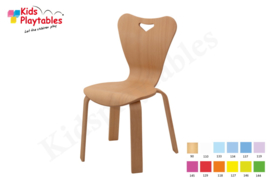 Heart- Houten Stapelbare stoel , stapelstoel
