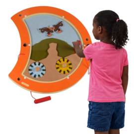 Wandspel | Wandspeelbord Beleduc Rups Balanceren