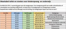 Banbini- Stapelbare kinderstoel met metalen poten groen