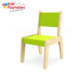 Kinderstoel - Schoolstoel- Simple kleur groen