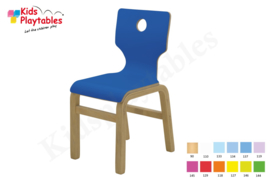 Eden - Houten Stapelbare stoel , stapelstoel