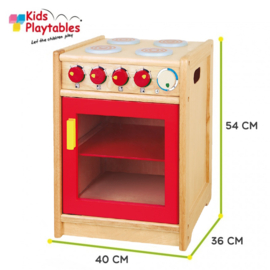 Kinderkeuken Speelgoed keuken Vigatoys Compleet 5-delig in Kleur