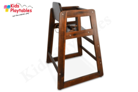 Hoge kinderstoel hout stapelbaar | Kinderstoel Horeca | kinderzetel | kinderstoelen | eetstoel baby | houten stoel