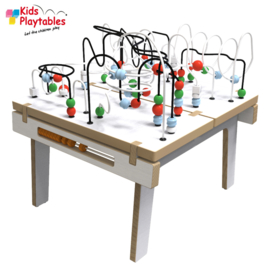 Kralentafel Speeltafel Kidsplaytables wit