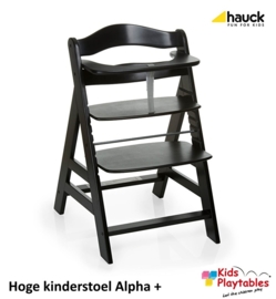 Hoge Kinderstoel Hauck Alpha Plus Black-washed