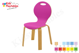 Feda - Houten Stapelbare stoel , stapelstoel