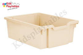 Gratnells Box opbergbak lade Beige H 15 cm Geleiderails inbegrepen