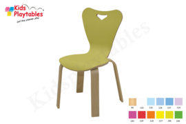 Heart- Houten Stapelbare stoel , stapelstoel
