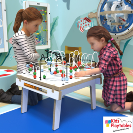 Kralentafel Speeltafel Kidsplaytables wit