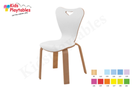 Heart- Houten Stapelbare stoel , stapelstoel