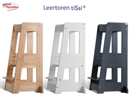 TiSsi Leertoren Montessori  kleur Wit | Learning tower |  Ontdekkingstoren | Opstapje hout | Keukenhulp | Keukentoren