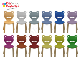 Kikker - Houten Stapelbare stoel , stapelstoel