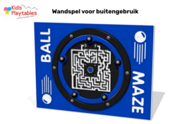 Wandspel voor buiten Doolhof