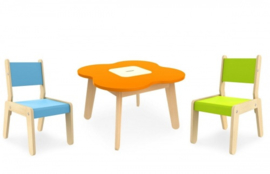 Kinderstoel - Schoolstoel- Simple kleur groen