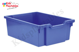 Gratnells Box opbergbak lade Blauw H 15 cm Geleiderails inbegrepen