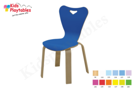 Heart- Houten Stapelbare stoel , stapelstoel