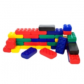 Reuze Speelblokken voor uw Speelhoek Voordeelset 106 stuks Voor uw speelhoek hebben wij deze mooie set Reuze