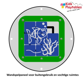 Wandspel voor buiten Vis