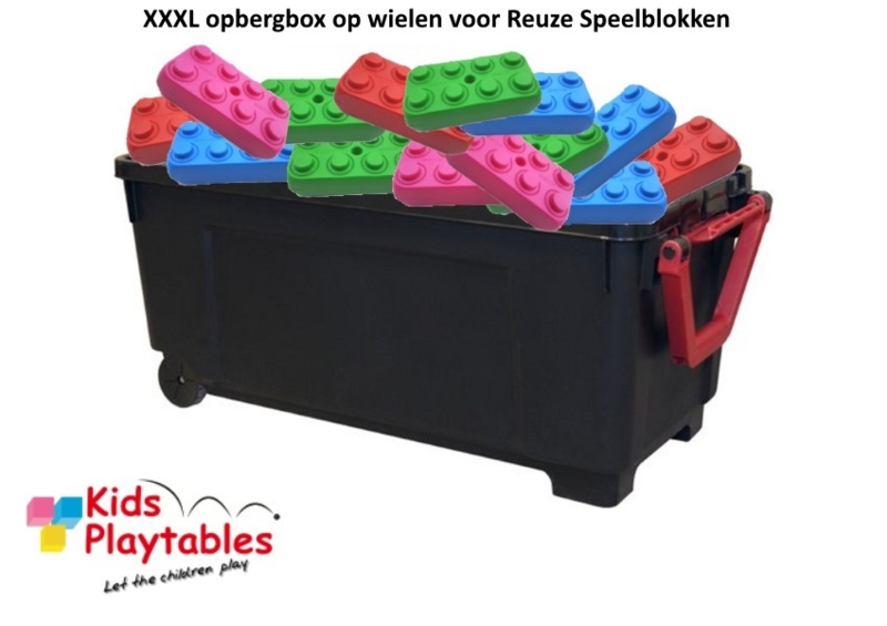 Reuze Speelblokken voor uw Speelhoek Voordeelset 106 stuks Voor uw speelhoek hebben wij deze mooie set Reuze