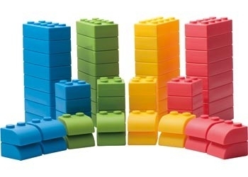 Ringlet Discriminatie op grond van geslacht Verwisselbaar Zachte Reuze Bouwblokken voor uw kinderhoek set 64 stuks | Grote Lego  Bouwblokken voor speelhoek | Kidsplaytables | Kinderspeelhoek en  kinderopvang