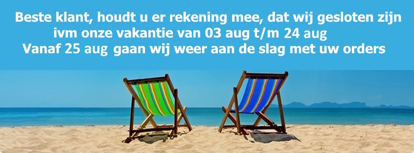 Kidsplaytables is met vakantie
