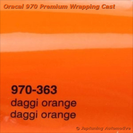 Wrap Folie Oracal Premium 970RA-363 Daggi Orange
