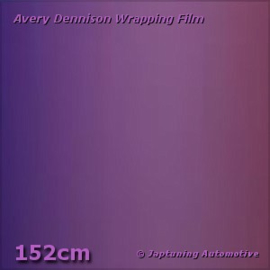 Avery Supreme Wrapping Film Colorflow Satin Roaring Thunder (Blauw/Rood)