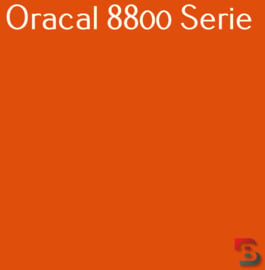 Oracal 8800 Translucent Premium Cast Film 8800-034 Orange