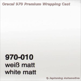 Wrap Folie Oracal Premium 970RA-010M White Matt