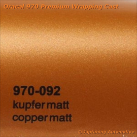 Wrap Folie Oracal Premium 970RA-092M Copper Matt