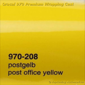 Wrap Folie Oracal Premium 970RA-208 Post Office Yellow