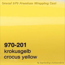 Wrap Folie Oracal Premium 970RA-201 Crocus Yellow