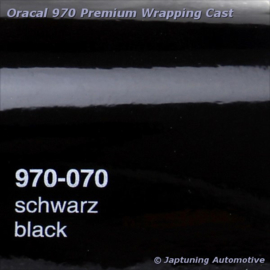 Wrap Folie Oracal Premium 970RA-070 Black