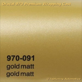 Wrap Folie Oracal Premium 970RA-091M Gold Matt